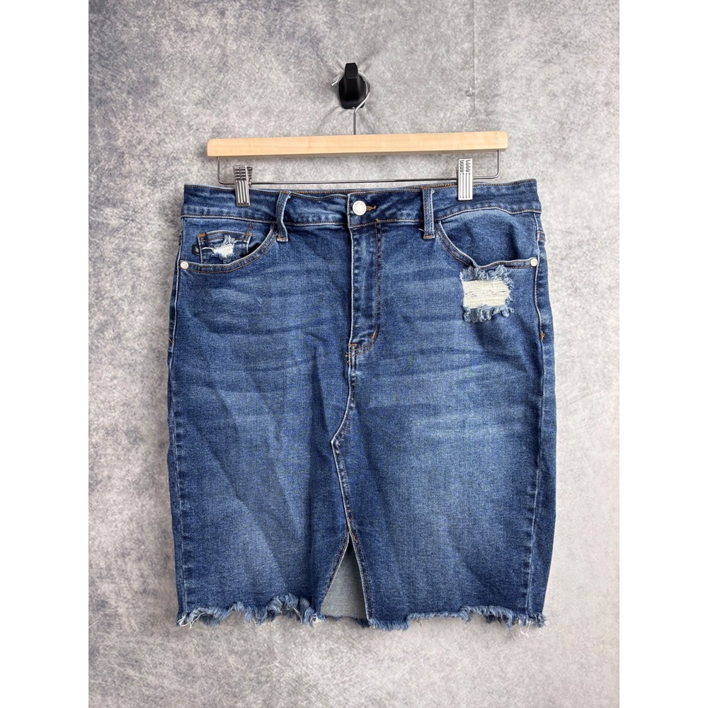Judy‎ Blue Women's Denim Skirt Size 1X